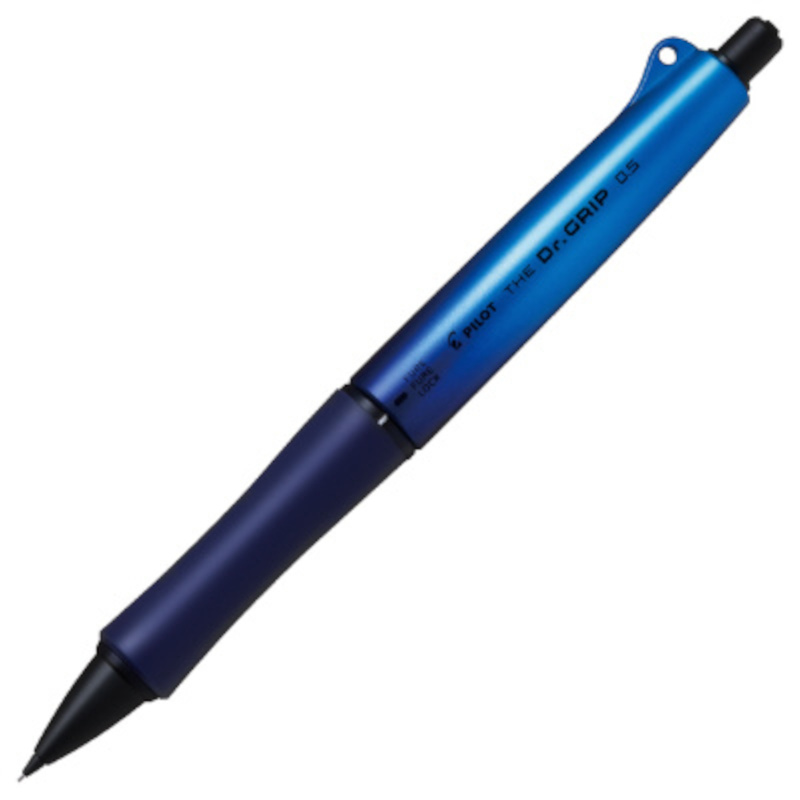 PILOT The Dr. Grip Mechanical Pencil Black Accent [HTDGB-15-DL] - Deep Blue